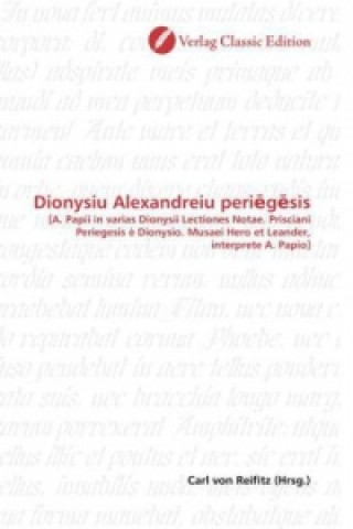 Книга Dionysiu Alexandreiu peri g sis Carl von Reifitz