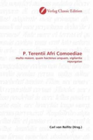 Livre P. Terentii Afri Comoediae Carl von Reifitz