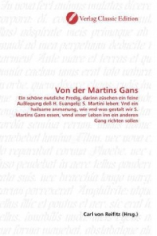 Книга Von der Martins Gans Carl von Reifitz