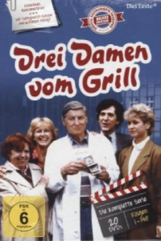 Video Drei Damen vom Grill - Die komplette Serie, 20 DVDs Brigitte Mira