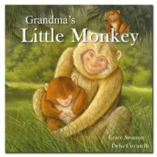 Книга Square Paperback Story Book - Grandma's Little Monkey 