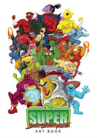 Carte Sesame Street Fighter Artbook Matt Crane
