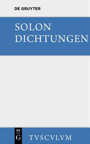 Buch Dichtungen Solon