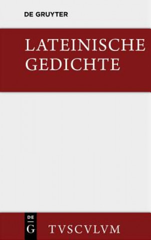 Libro Lateinische Gedichte Im Urtext Mit Den Schoensten UEbertragungen Deutscher Dichter Horst Rüdiger