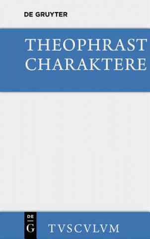 Kniha Charaktere heophrastus
