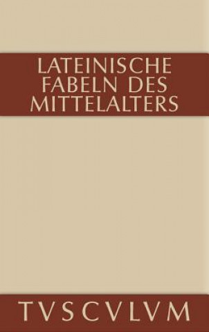 Carte Lateinische Fabeln Des Mittelalters Harry C. Schnur