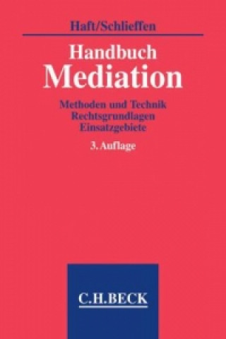 Kniha Handbuch Mediation Fritjof Haft