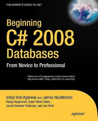 Buch Beginning C# 2008 Databases Jon Reid