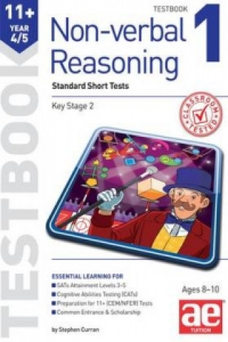 Kniha 11+ Non-verbal Reasoning Year 4/5 Testbook 1 Stephen C. Curran