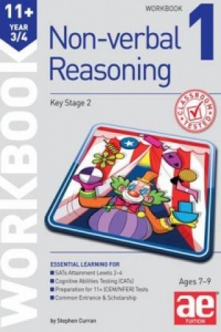 Könyv 11+ Non-Verbal Reasoning Year 3/4 Workbook 1 Stephen C. Curran