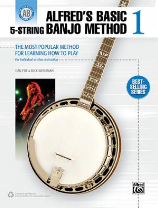 Книга ALFRED'S BASIC: 5-STRING METHOD 1 Dan Fox