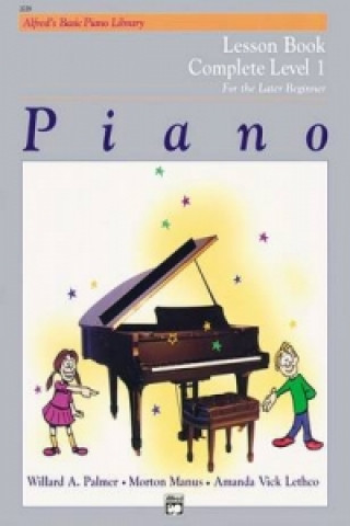 Kniha Alfred's Basic Piano Library Lesson 1 Complete 
