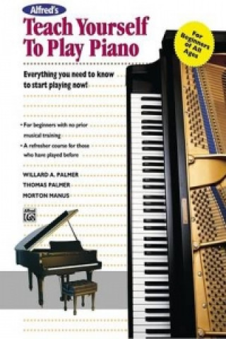 Книга ALFREDS TEACH YOURSELF PIANO WITH ECD 
