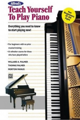 Knjiga ALFREDS TEACH YOURSELF PIANO WITH ECD 