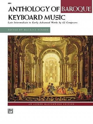 Kniha ANTHOLOGY OF BAROQUE KEYBOARD MUSIC MAURICE HINSON