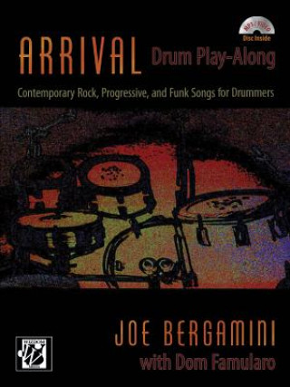 Книга ARRIVAL: DRUM PLAY-ALONG JOE BERGAMINI
