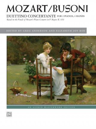 Книга DUETTINIO CONCERTANTE FERRUCCIO BUSONI