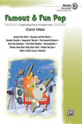 Carte FAMOUS & FUN POP 5 Carol Matz