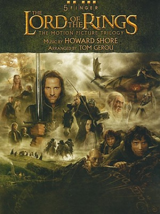 Knjiga LORD OF THE RINGS TRILOGY 5 FINGER T GEROU