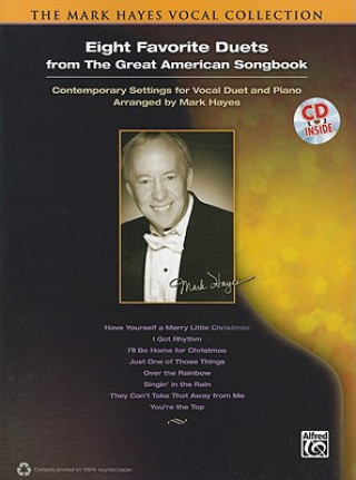 Kniha MARK HAYES EIGHT FAVORITE DUETS BOOK CD MARK ARRANGED HAYES