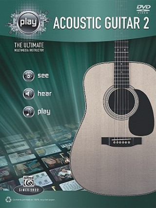 Kniha PLAYACOUSTIC GUITAR 2 BKDVD 