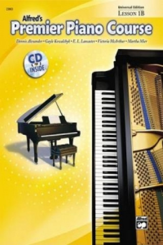 Книга Premier Piano Course Lesson Book, Bk 1b Alexander