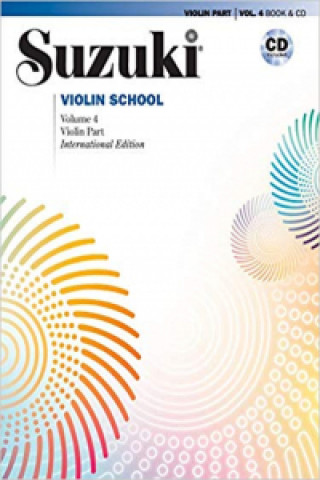 Kniha Suzuki Violin School 4 + CD DR. SHINICHI SUZUKI