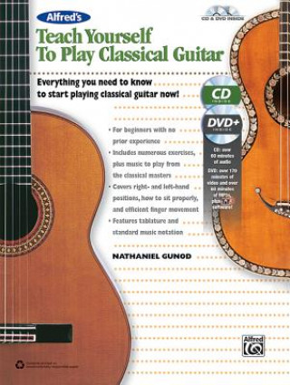 Livre TEACH YOURSELF TO PLAY CLASSICAL GUITAR NATHANIEL GUNOD