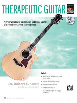 Kniha THERAPEUTIC GUITAR BOOK & CD ROBERT KROUT