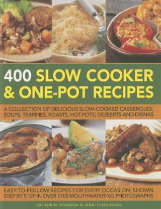 Könyv 400 Slow Cooker & One-pot Recipes Catherine Atkinson