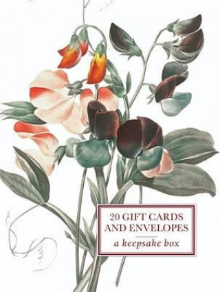 Materiale tipărite Tin Box of 20 Gift Cards and Envelopes: Sweetpea Peony Press