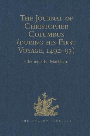 Libro Journal of Christopher Columbus (during his First Voyage, 1492-93) 