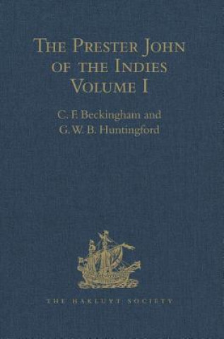 Buch Prester John of the Indies G. W. B. Huntingford