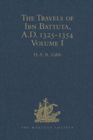 Carte Travels of Ibn Battuta, A.D. 1325-1354 H. A. R. Gibb