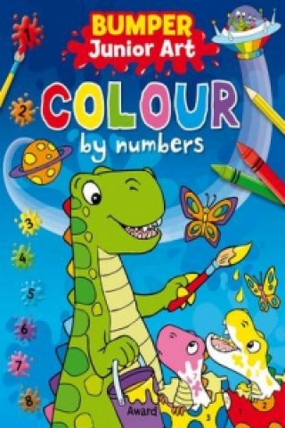 Kniha Junior Art Bumper Colour By Numbers Angela Hewitt