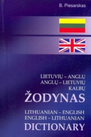 Kniha Lithuanian-English & English-Lithuanian Dictionary B. Piesarskas