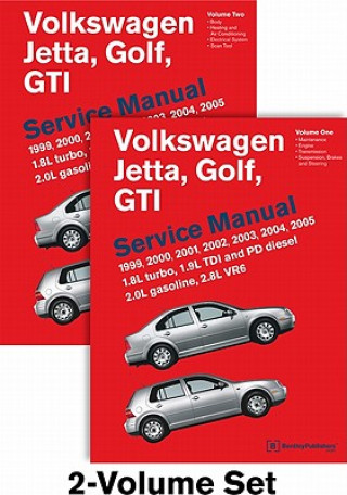 Carte Volkswagen Jetta, Golf, GTI Service Manual 1999-2005 Bentley Publishers