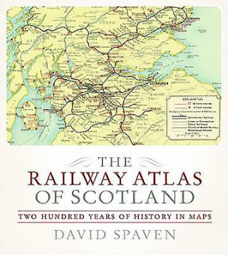 Carte Railway Atlas of Scotland David Spaven