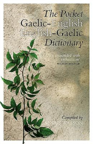Carte Pocket Gaelic-English English-Gaelic Dictionary Angus Watson