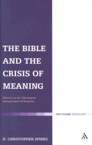 Kniha Bible and the Crisis of Meaning Christopher Spinks