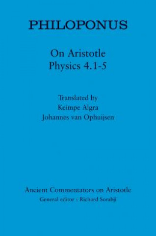 Könyv Philoponus: On Aristotle Physics 4.1-5 Ophuijsen