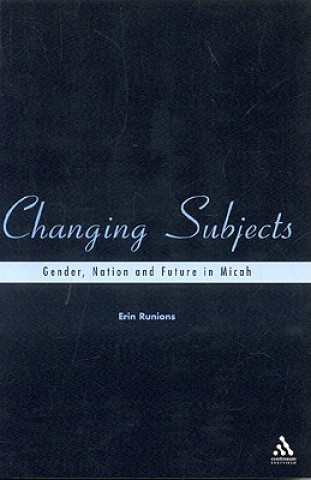 Buch Changing Subjects Erin Runions