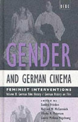 Libro Gender and German Cinema - Vol II Sandra Frieden