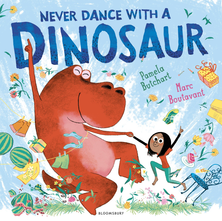 Buch Never Dance with a Dinosaur Pamela Butchart