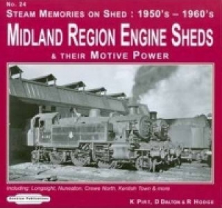 Carte Steam Memories on Shed 1950's-1960's Midland Region Engine Sheds 