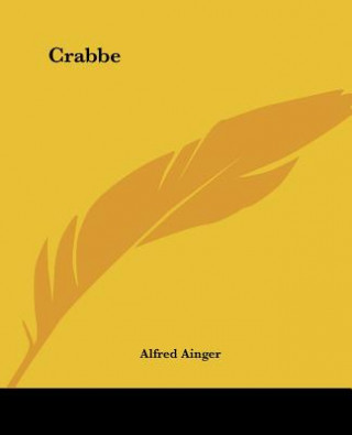 Buch Crabbe Alfred Ainger
