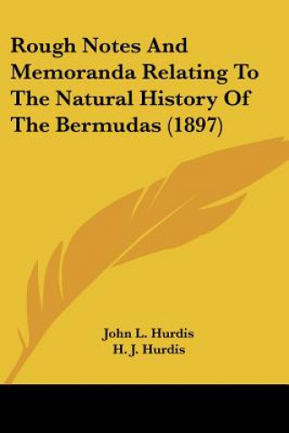 Książka Rough Notes And Memoranda Relating To The Natural History Of The Bermudas (1897) L. Hurdis John