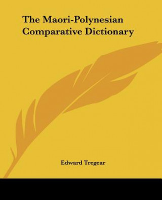 Carte Maori-Polynesian Comparative Dictionary Tregear Edward