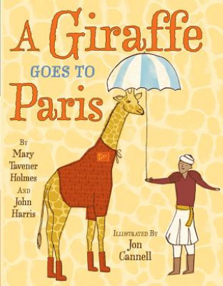 Carte Giraffe Goes to Paris John Harris