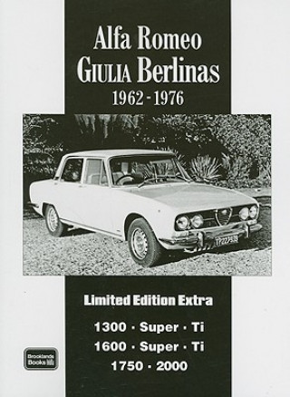 Kniha Alfa Romeo Giulia Berlinas Limited Edition Extra 